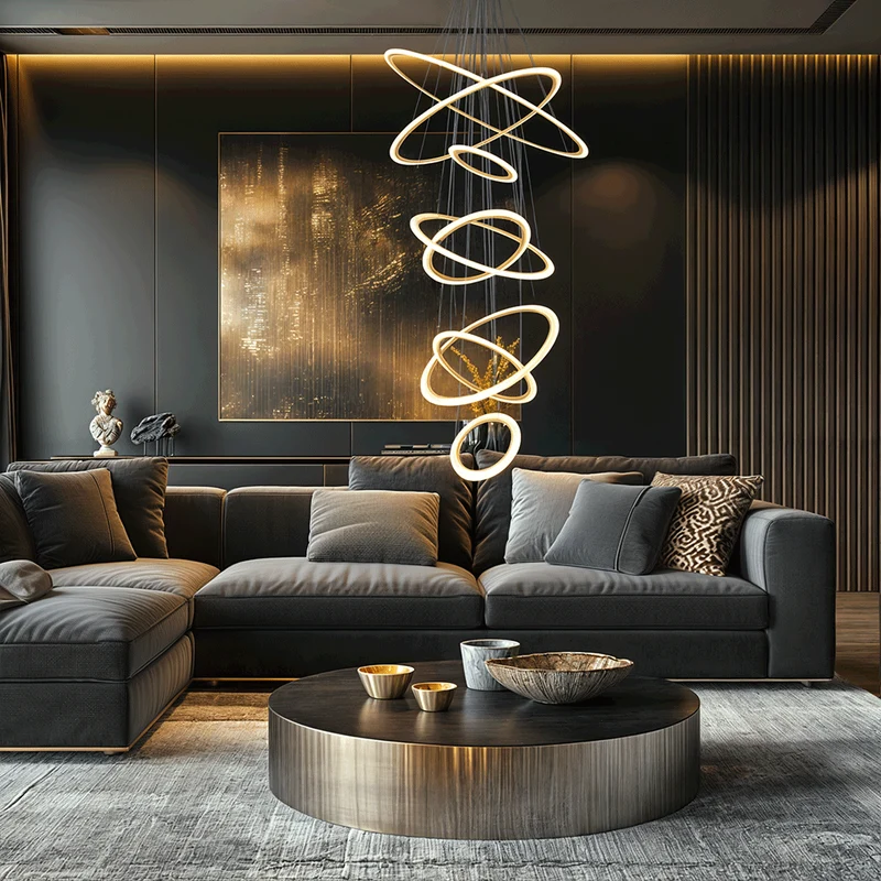 Euroselle Mia Ring Chandelier Mia Ring Chandelier By Euroselle