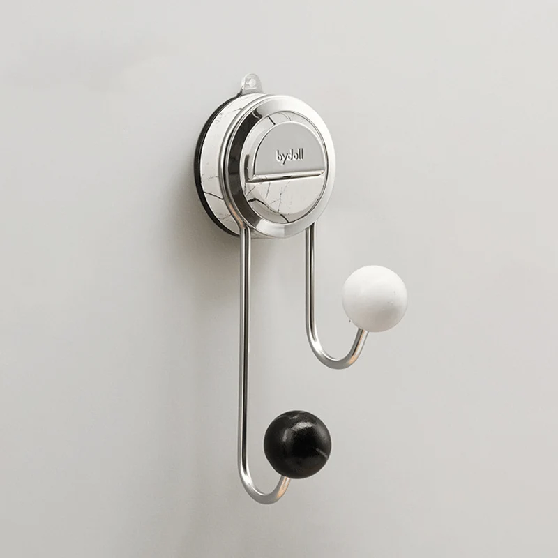 Euroselle No-Drill Stainless Steel Toilet Paper Holder With Strong Suction For Secure Installation
