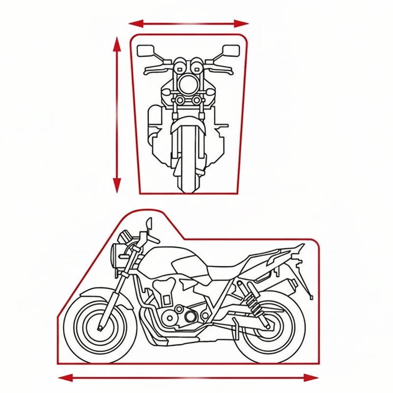 Euroselle Lockable Scooter and Bicycle Cover for Indoor and Outdoor Use