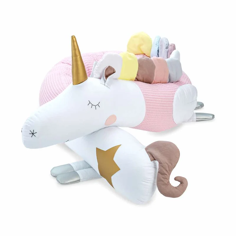 Bettschlange & Spielkissen Reemi das Einhorn
