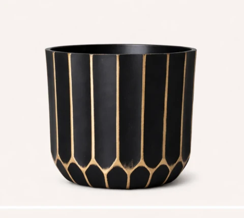 Euroselle Minimalist Scandinavian Planter for Modern Home Decor