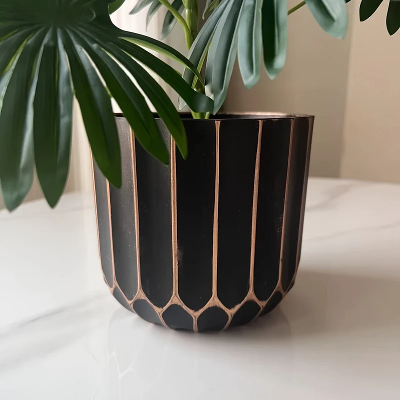 Euroselle Minimalist Scandinavian Planter for Modern Home Decor