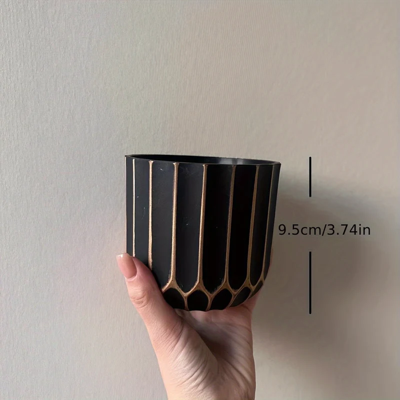 Euroselle Minimalist Scandinavian Planter for Modern Home Decor