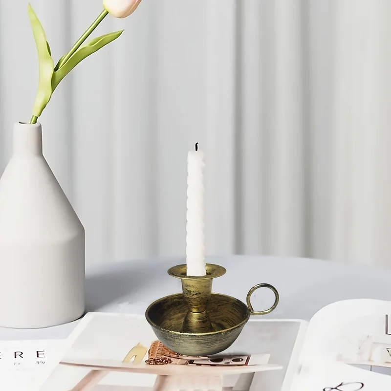 Euroselle Vintage Art Deco Candle Holder For Tabletop Display