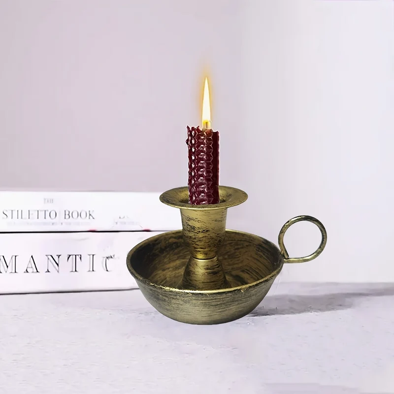 Euroselle Vintage Art Deco Candle Holder For Tabletop Display