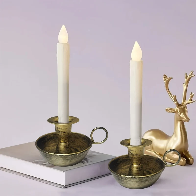 Euroselle Vintage Art Deco Candle Holder For Tabletop Display
