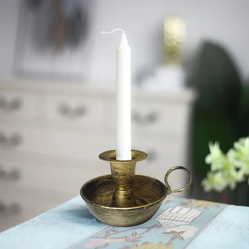 Euroselle Vintage Art Deco Candle Holder For Tabletop Display