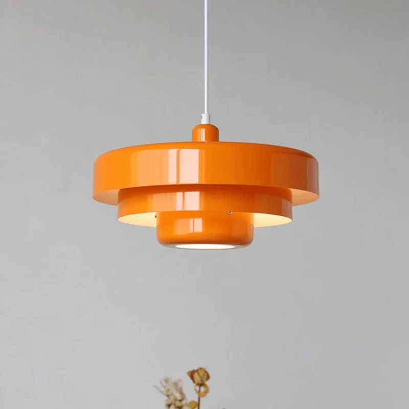 Euroselle Elegant Three-Tier Pendant Light In Soft Macaron Colors
