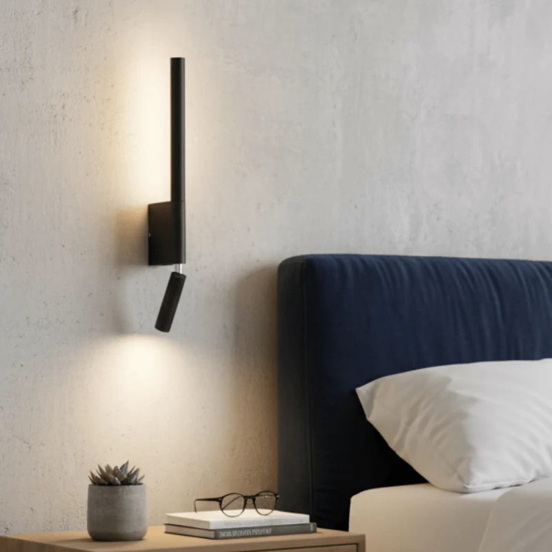 Euroselle Minimalist Wall Light With Relaxing Warm White LED