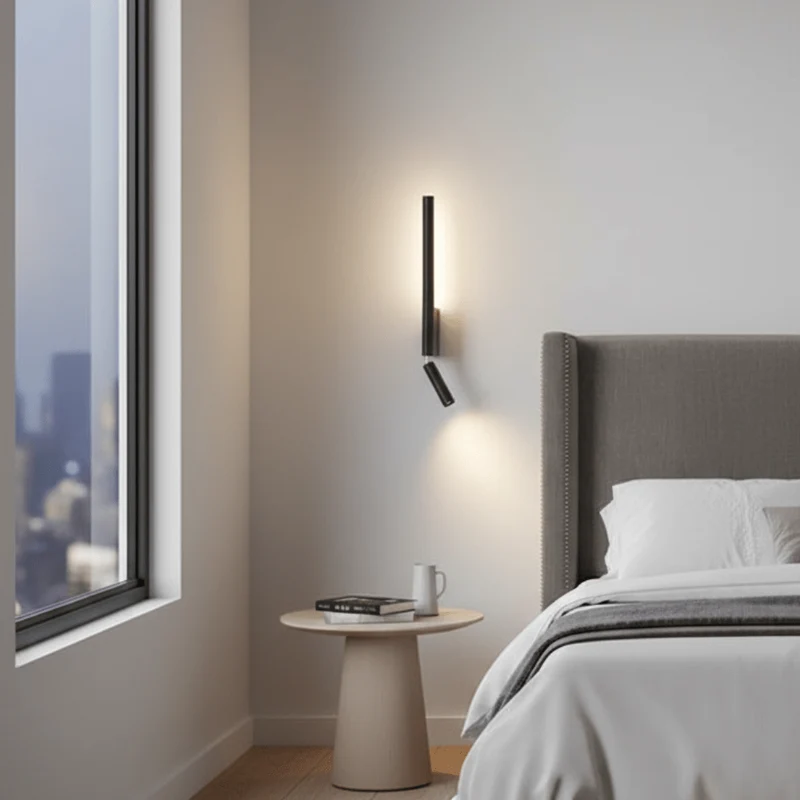Euroselle Minimalist Wall Light With Relaxing Warm White LED