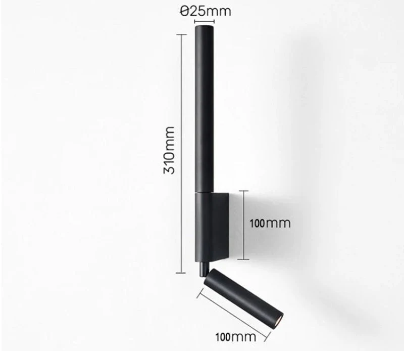 Euroselle Minimalist Wall Light With Relaxing Warm White LED