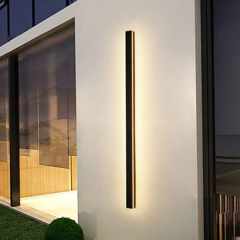 Arleno LED Outdoor Wall Light IP65 Dimmable Metal and Acrylic Euroselle