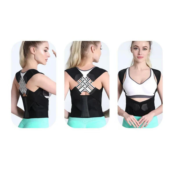 Euroselle Adjustable Back Brace For Daily Posture Support And Comfort