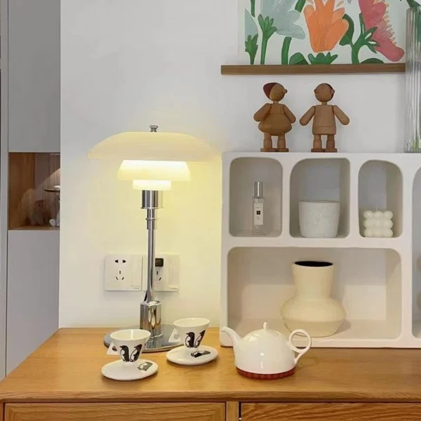Fusion Lamp Multi Level Metal Table Lamp By Euroselle