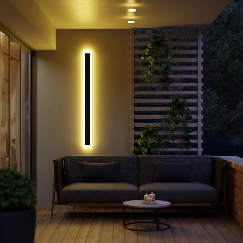 Verdiso Outdoor Wall Light In Aluminum And Acrylic IP65 By Euroselle