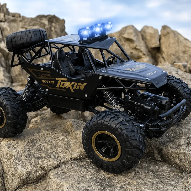 Euroselle 4x4 Remote Control Monster Truck With High-Speed Off-Road Action And Shockproof Durability
