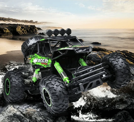 Euroselle 4x4 Remote Control Monster Truck With High-Speed Off-Road Action And Shockproof Durability