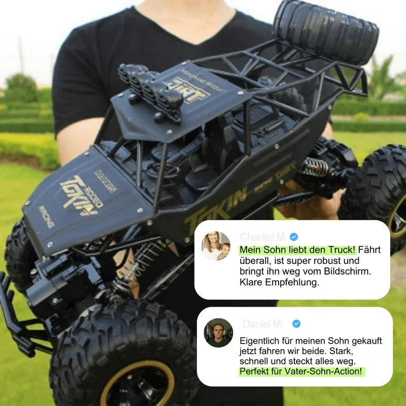 Euroselle 4x4 Remote Control Monster Truck With High-Speed Off-Road Action And Shockproof Durability