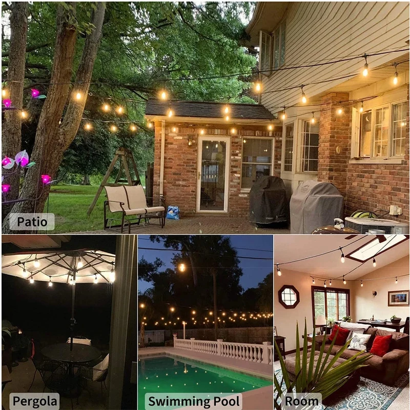 Euroselle Magical Solar Glow Outdoor Fairy Lights Set