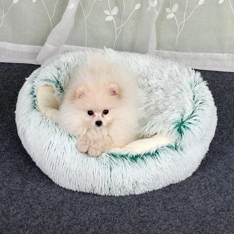 Euroselle Cozy Enclosed Cat Bed With Plush Cushion For Ultimate Comfort