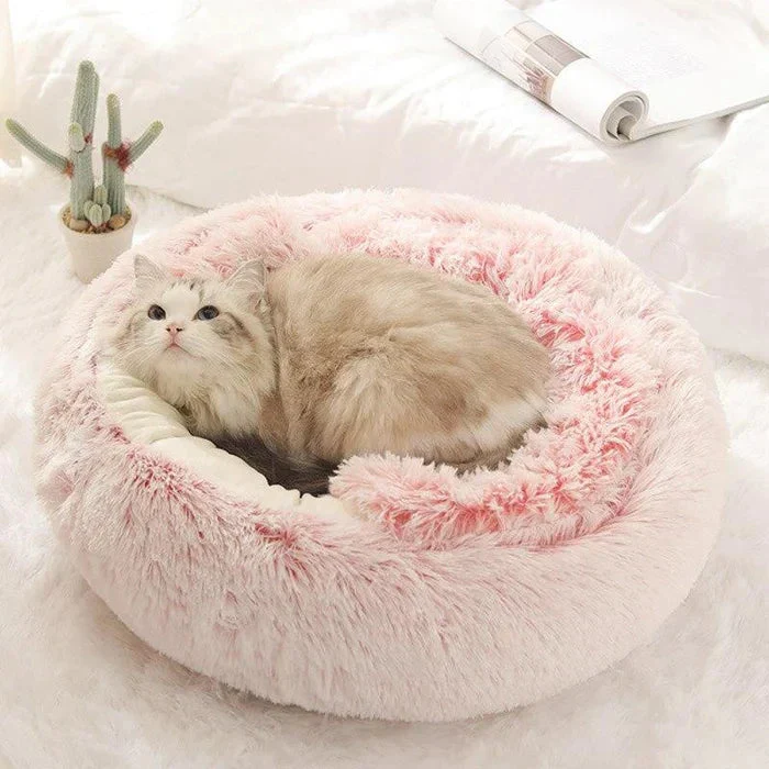 Euroselle Cozy Enclosed Cat Bed With Plush Cushion For Ultimate Comfort