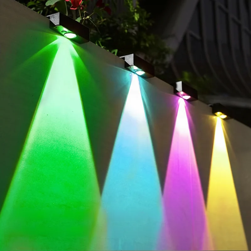Euroselle Solar Garden Light With Intelligent LED Control And Weatherproof Design