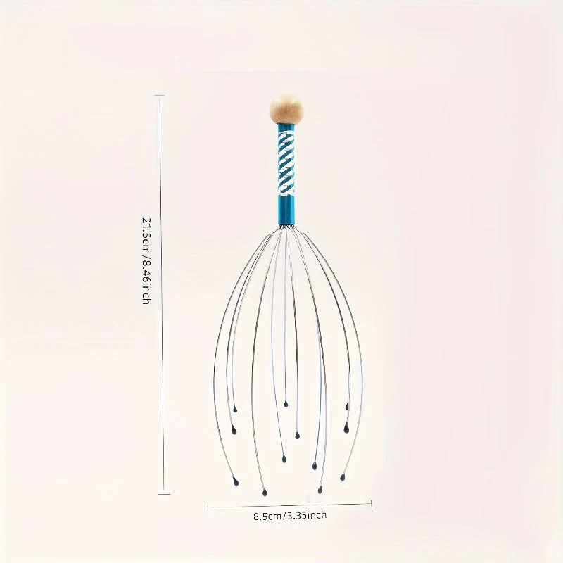 Euroselle Octopus Shaped Scalp Massager For Relaxation And Stress Relief