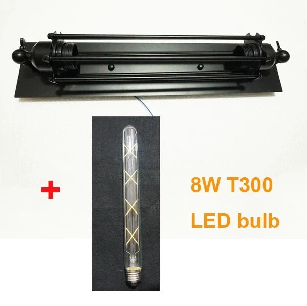 Breon Bar Lamp Euroselle Vintage Loft Style Wall Light