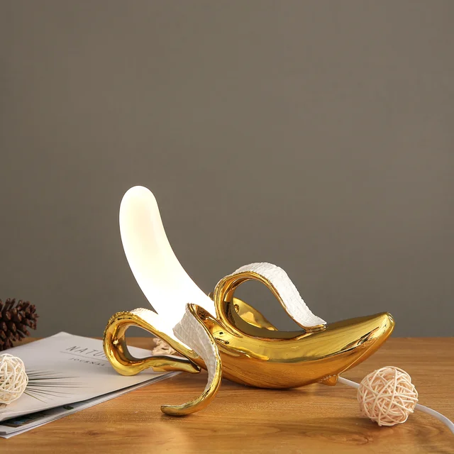 Lumina Chic Banana Lamps For Contemporary Home Accent Decor Euroselle