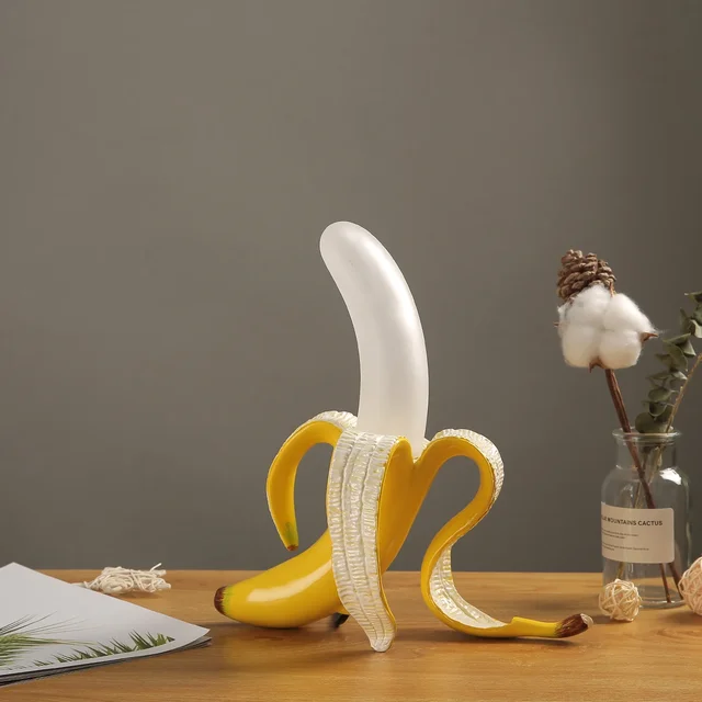 Lumina Chic Banana Lamps For Contemporary Home Accent Decor Euroselle