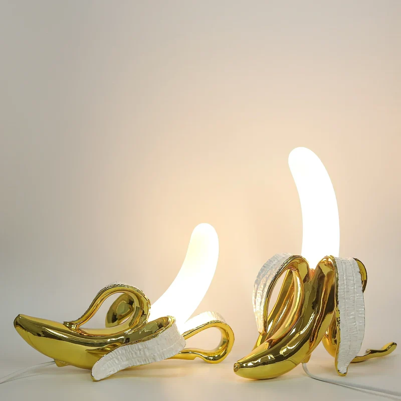 Lumina Chic Banana Lamps For Contemporary Home Accent Decor Euroselle