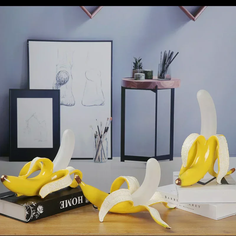 Lumina Chic Banana Lamps For Contemporary Home Accent Decor Euroselle