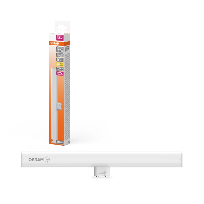 OSRAM LEDinestra LED-Lampe 30cm, 3W, 275lm, Frosted, S14d , Warmweiß