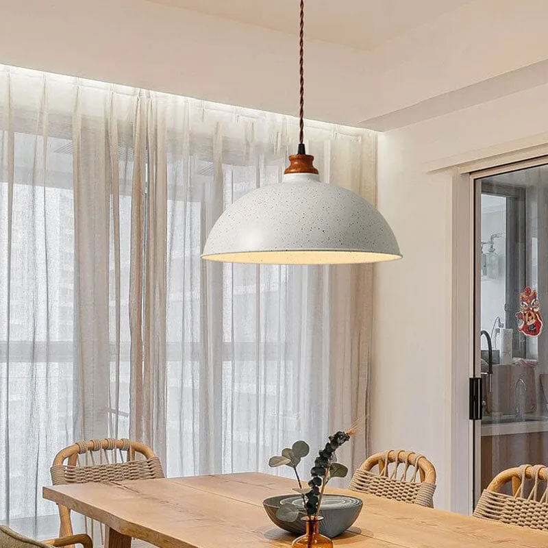 Euroselle Minimal White LED Pendant Light For Modern Interiors