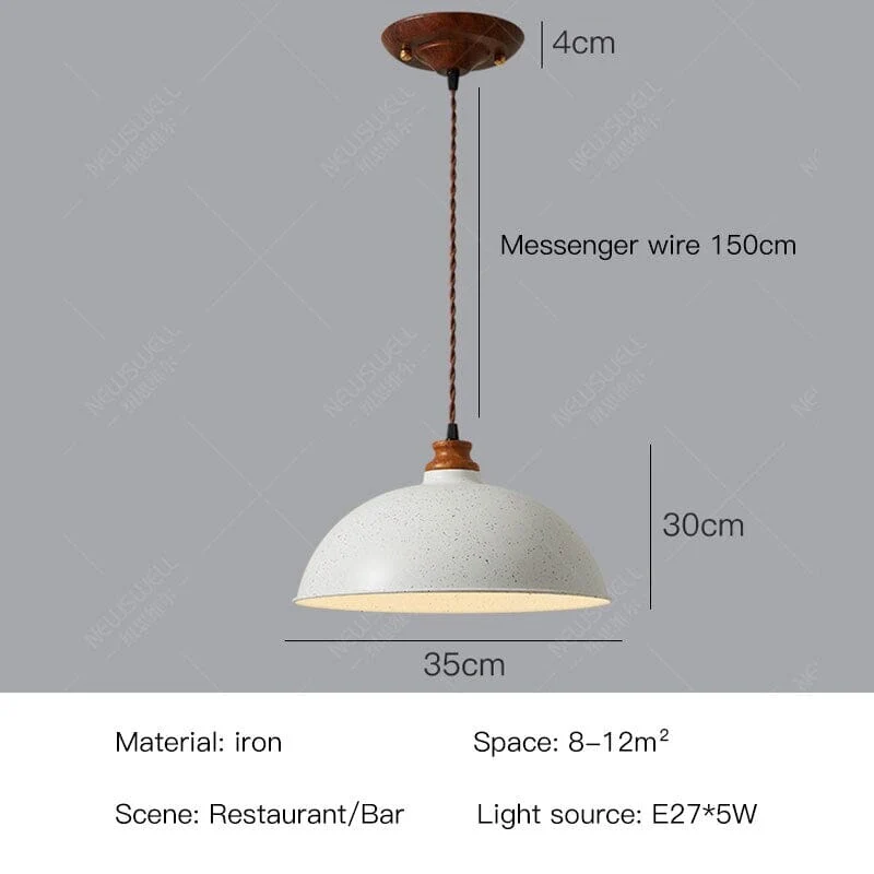 Euroselle Minimal White LED Pendant Light For Modern Interiors