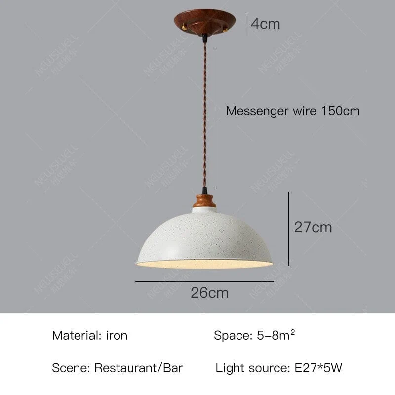 Euroselle Minimal White LED Pendant Light For Modern Interiors