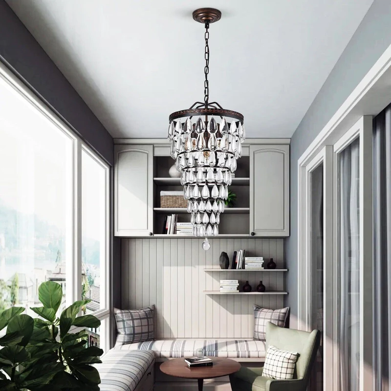 Millie Chandelier By Euroselle Elegant Home Lighting Fixture