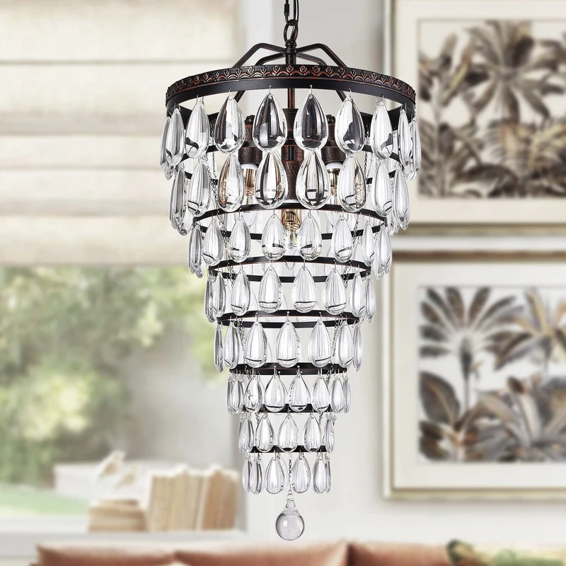 Millie Chandelier By Euroselle Elegant Home Lighting Fixture
