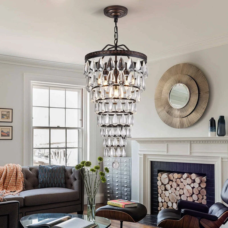 Millie Chandelier By Euroselle Elegant Home Lighting Fixture