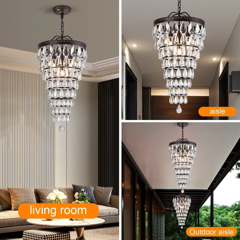Millie Chandelier By Euroselle Elegant Home Lighting Fixture