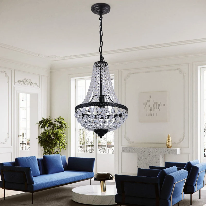 Millie Chandelier By Euroselle Elegant Home Lighting Fixture