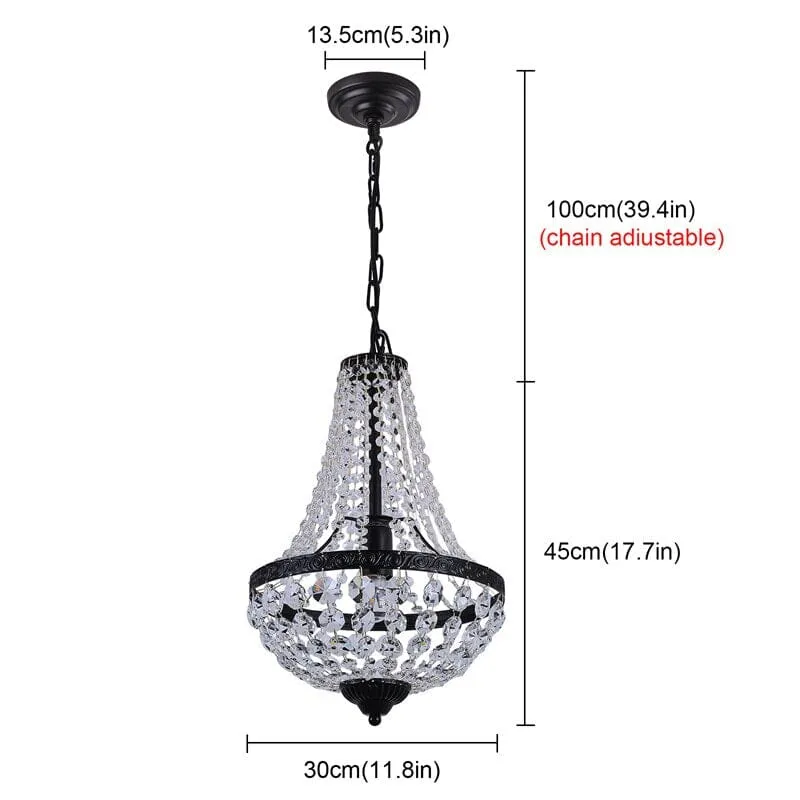 Millie Chandelier By Euroselle Elegant Home Lighting Fixture
