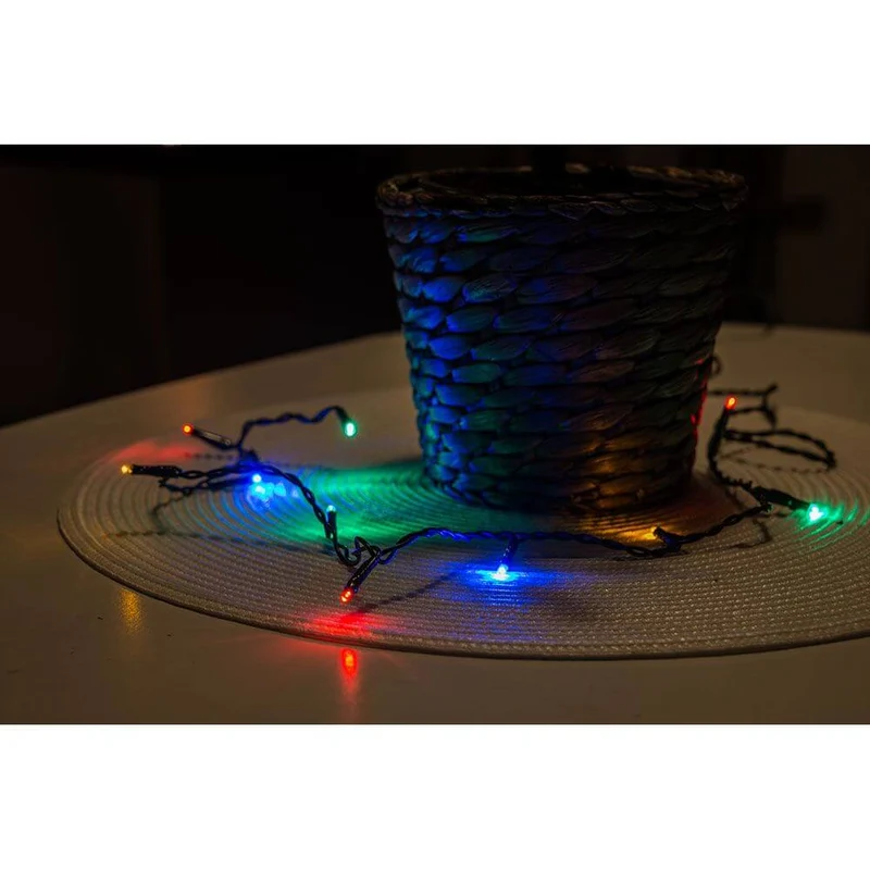 4m Micro LED Lichterkette 35 bunte Dioden