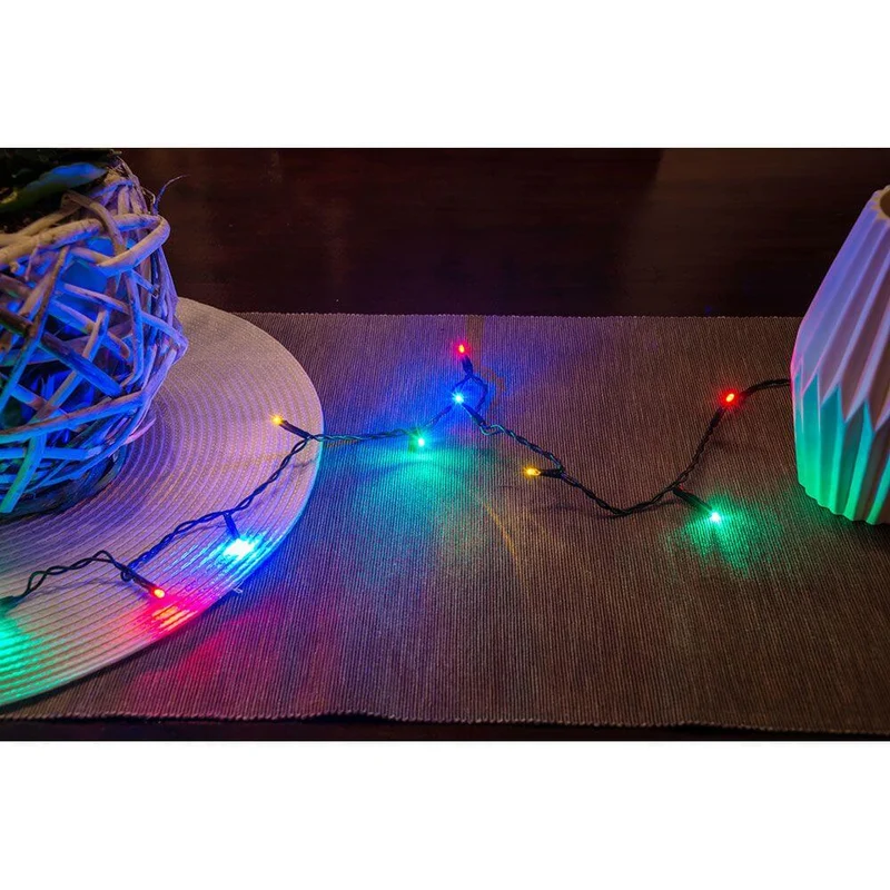 4m Micro LED Lichterkette 20 bunte Dioden