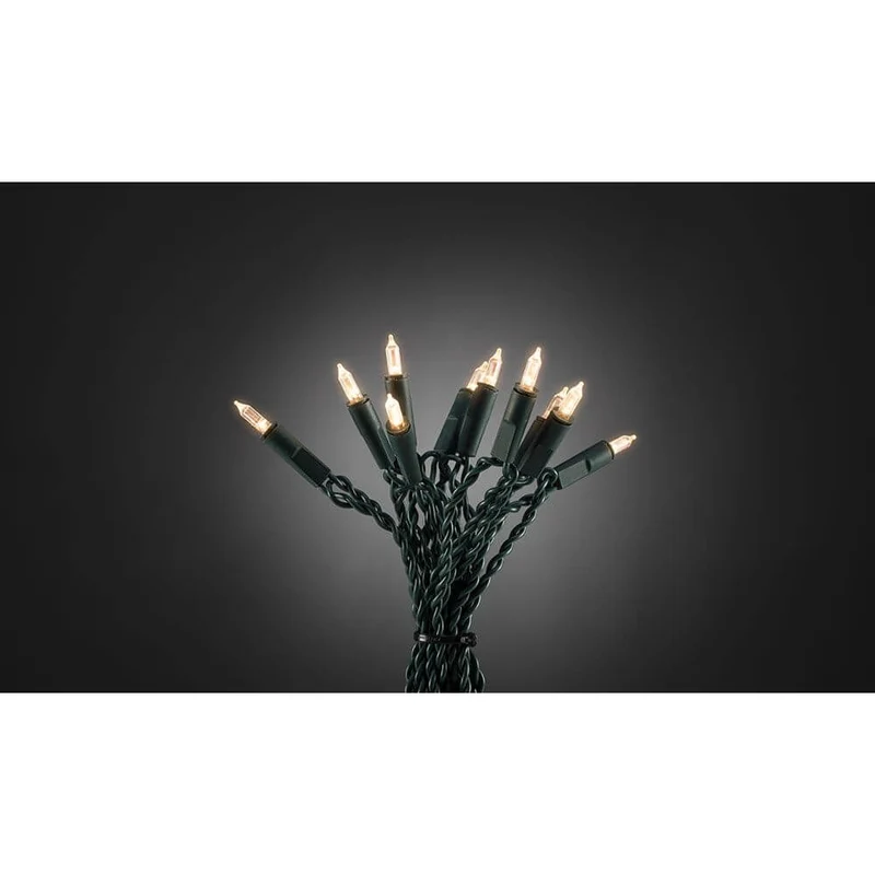 LED Minilichterkette One String mit 8 Funktionen 140 Warmweiße Dioden