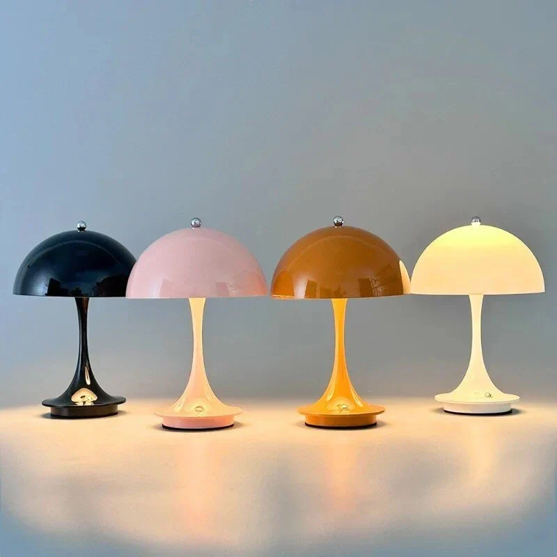 LumaGlide Cordless Wireless Table Lamp For Desk And Living Room By Euroselle