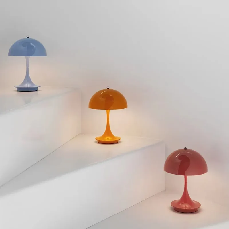 LumaGlide Cordless Wireless Table Lamp For Desk And Living Room By Euroselle