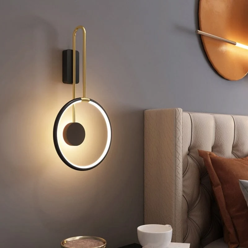 Camila Circular Wall Lamp By Euroselle For Living Spaces