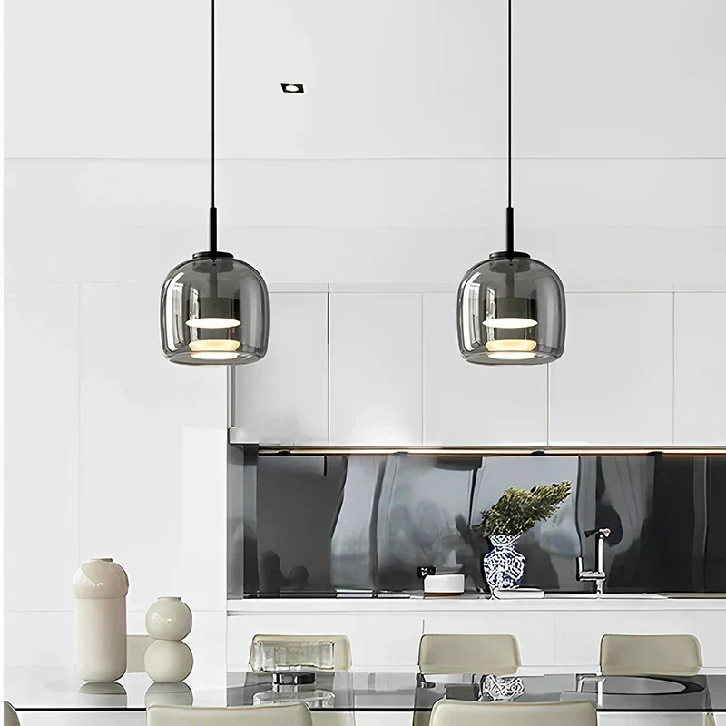 AstraLume Minimalist Glass Lamp For A Timeless Atmosphere