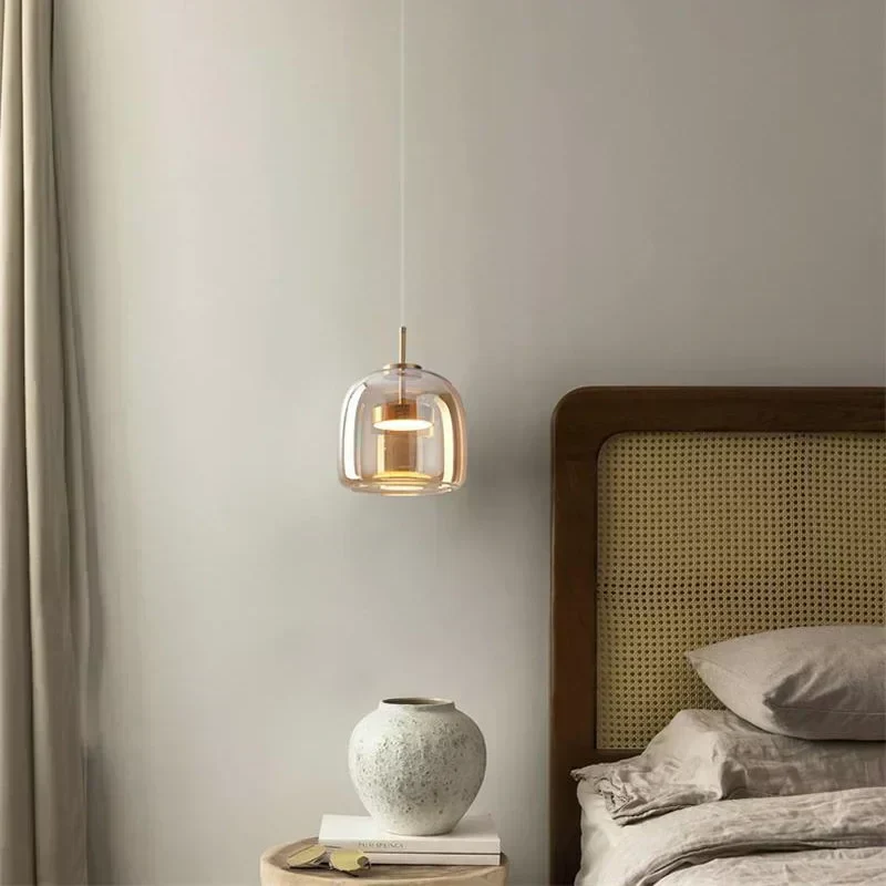 AstraLume Minimalist Glass Lamp For A Timeless Atmosphere